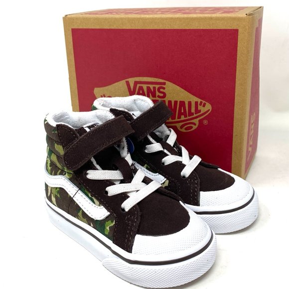 Vans Other - VANS  Sk8-Hi Reissue 13 Animal Camo Kid's VN0A49GGW36